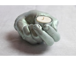 sculpture-pltre-bougeoire-main-vert-nacre5