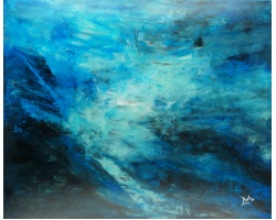 tableau-abstrait-peinture-acrylique-reflets