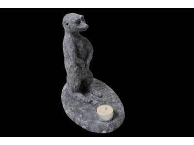 sculpture-pltre-bougeoire-suricate-pierre1
