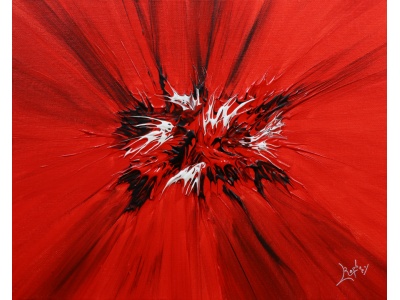 tableau-abstrait-peinture-acrylique-ara-macao