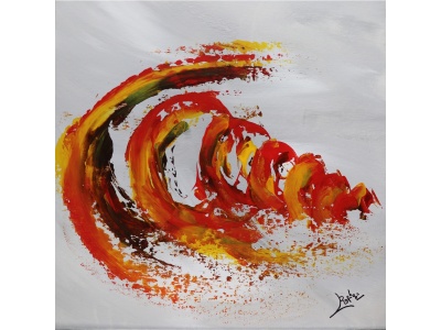 tableau-abstrait-peinture-acrylique-circus