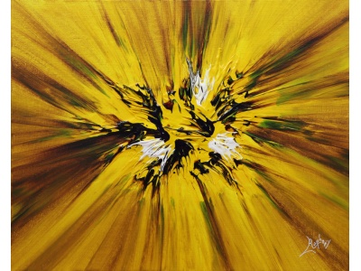 tableau-abstrait-peinture-acrylique-flavo-purpura
