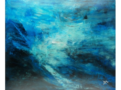 tableau-abstrait-peinture-acrylique-reflets
