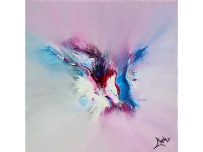 tableau-abstrait-peinture-acrylique-rosea