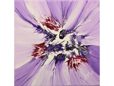 tableau-abstrait-peinture-acrylique-violaceus-