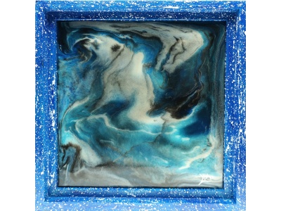 tableau-abstrait-resine-acrylique-peinture-aurore-oceane