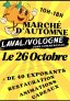 Marché d'Automne LAVAL sur VOLOGNE